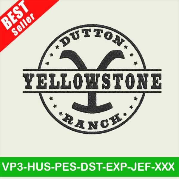 Yellowstone Dutton Range embroidery designs
