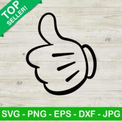 Mickey Mouse Thumbs Up SVG
