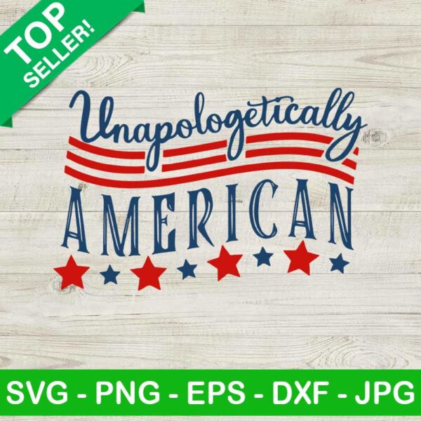 Unapologetically American SVG