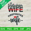 Firefighter Wife SVG