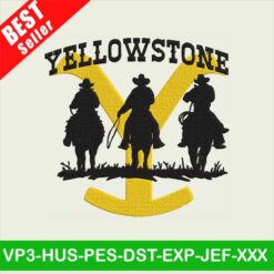 Yellowstone embroidery designs