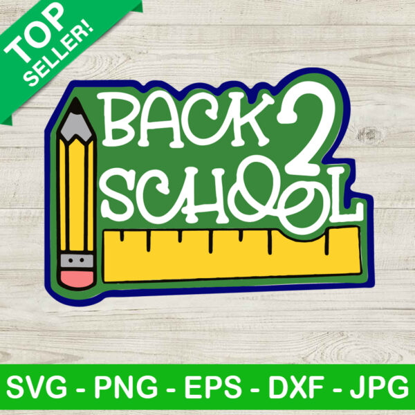 Back To School SVG