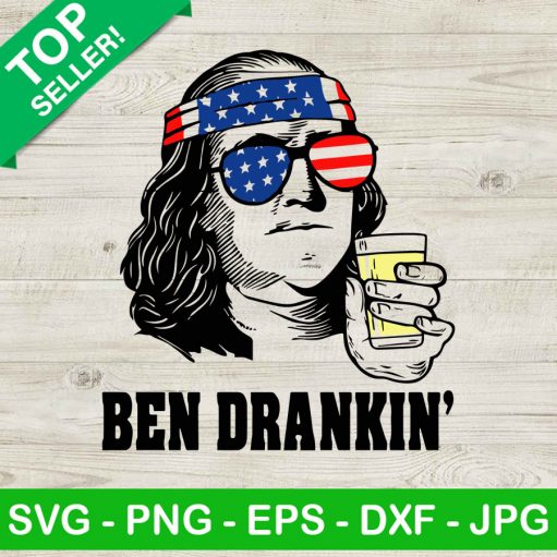 4th Of July Ben Drankin SVG