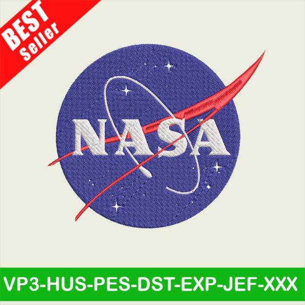 Nasa embroidery designs