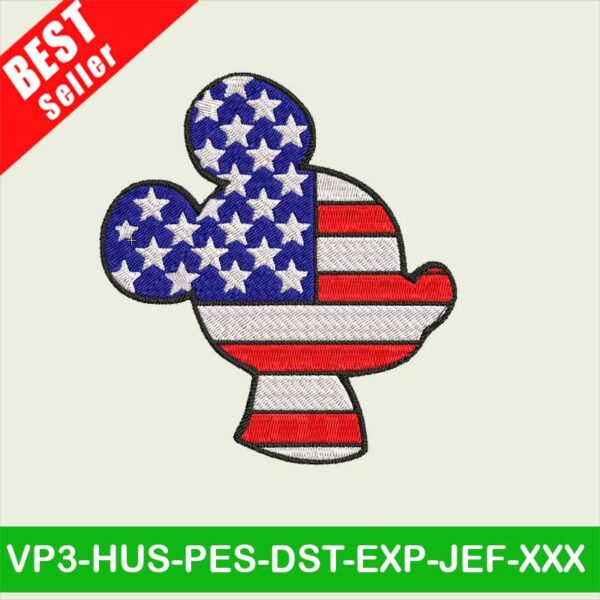 Mickey Mouse embroidery designs