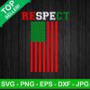 Juneteenth Flag Respect Svg