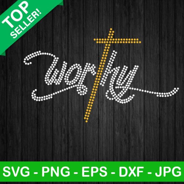 Worthy Rhinestone SVG