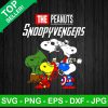 The Peanuts Snoopy Avengers Svg