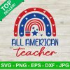 All American Teacher SVG