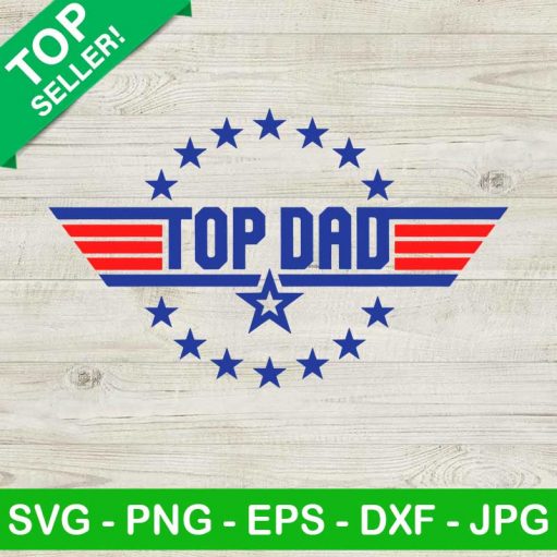 Top Dad SVG