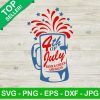 4Th Of July Drinking Svg
