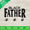Black Father Svg