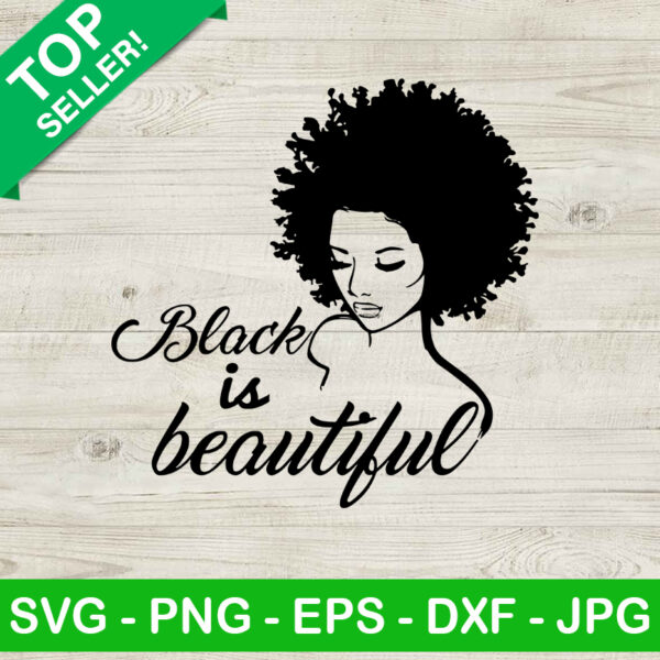 Black Is Beautiful SVG