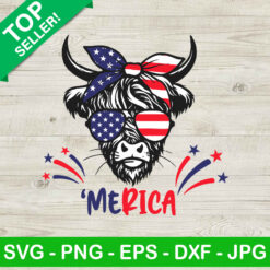 Merica Heifer SVG
