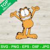 Garfield Cartoon SVG