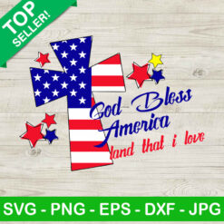 God Bless America Land That I Love SVG