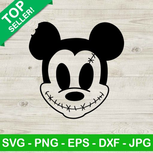 Halloween Mickey Jack Skellington SVG