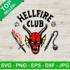 Hellfire club stranger things SVG
