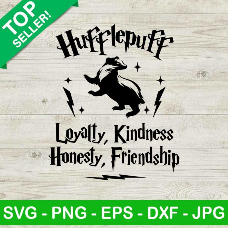 Harry Potter Hufflepuff SVG, Harry Potter SVG, Hufflepuff SVG