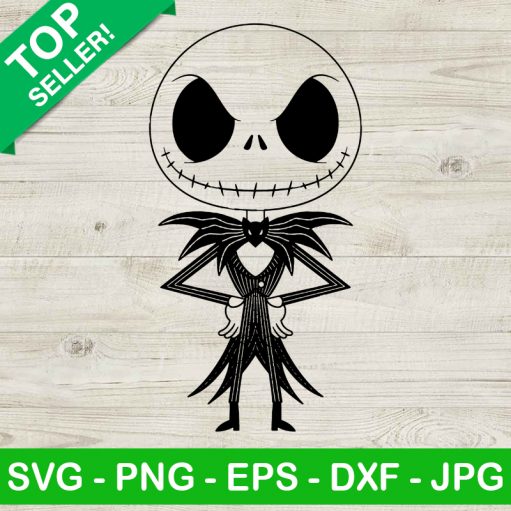 Baby Jack Skellington Svg