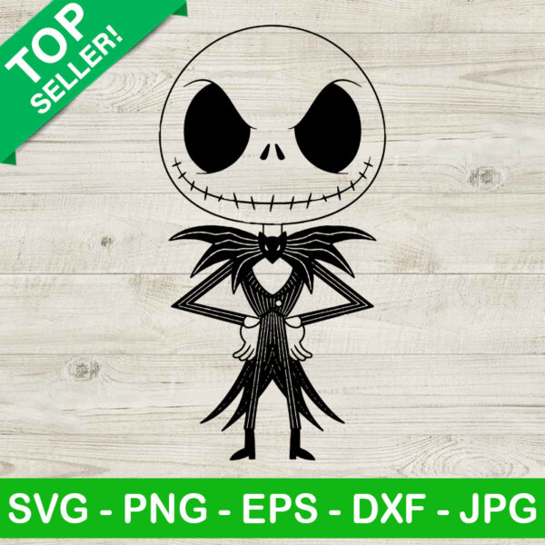 Baby Jack Skellington SVG