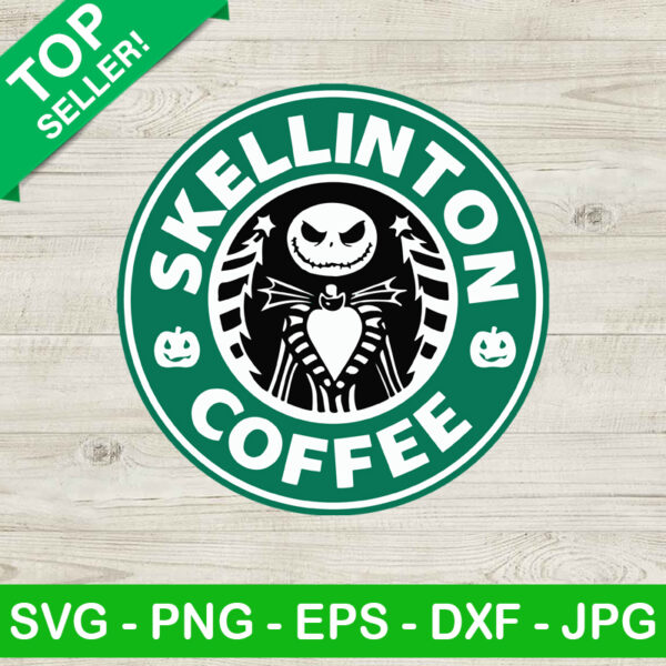Jack Skellington Coffee SVG