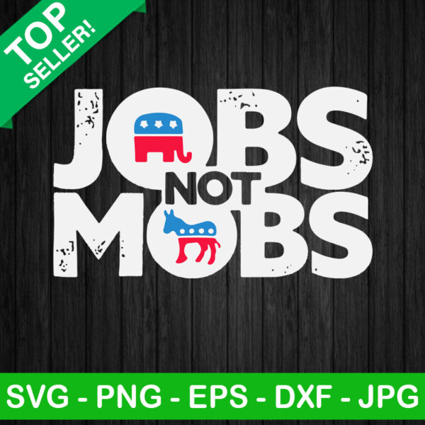 Jobs Not Mobs SVG