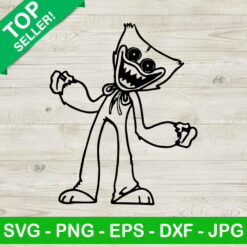 Huggy Wuggy SVG, Poppy Playtime SVG, Huggy Game Character SVG