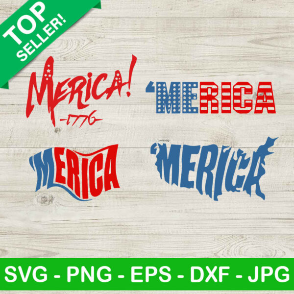 4th Of July Merica Bundle SVG