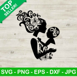 Mandala Mom And Son SVG, Mother's Day SVG, Mother And Son SVG