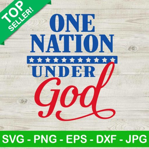 One nation under god SVG