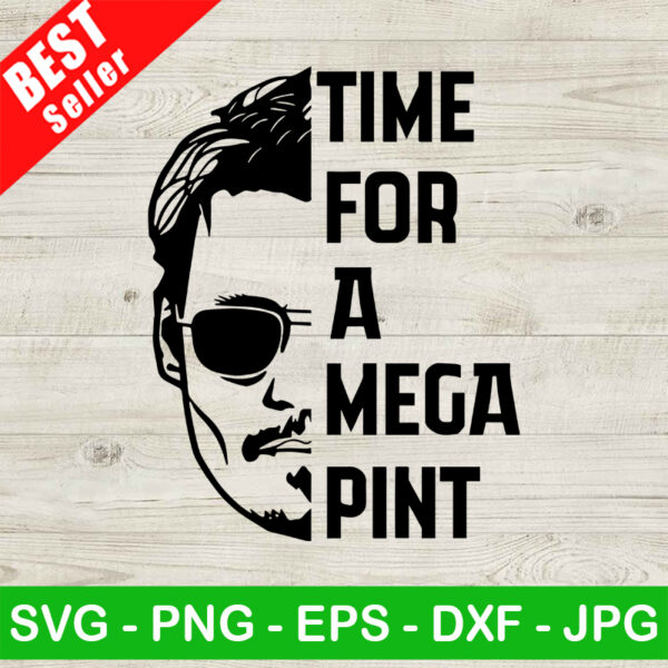 Time For A Mega Pint Svg