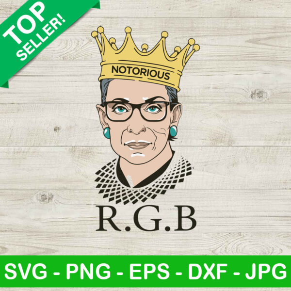Ruth Bader Ginsburg SVG, Ferminist SVG, Woman SVG