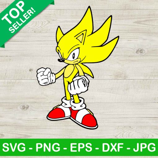 Sonic Characters SVG, Sonic Tails SVG, Sonic The Hedgehog SVG