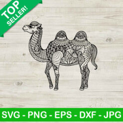 Mandala Camel SVG