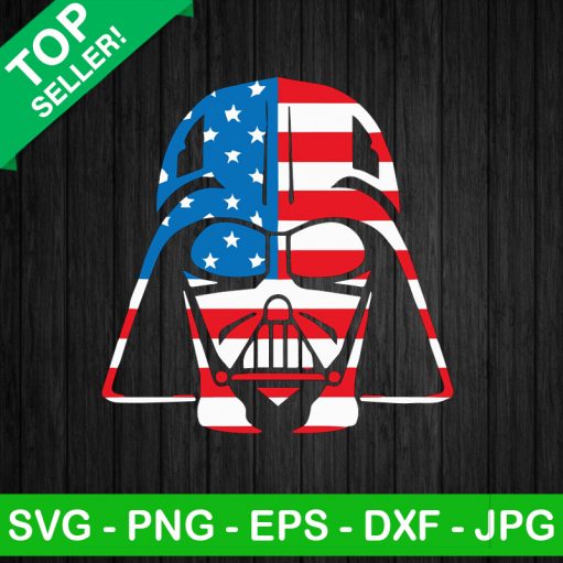 American Flag Darth Vader Svg