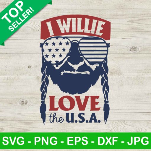 I Willie Love The Usa Svg