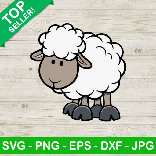 Cute Sheep SVG