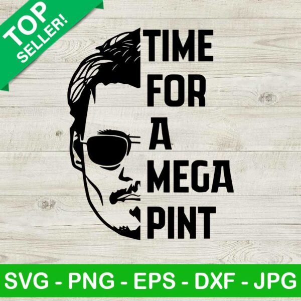 Time For A Mega Pint Svg