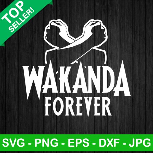 Wakanda Forever SVG