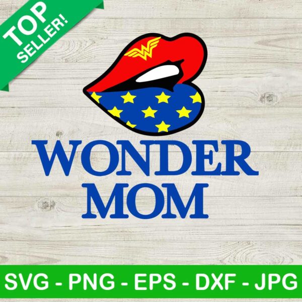 Wonder Mom SVG