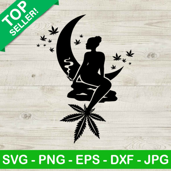 Weed Mermaid SVG