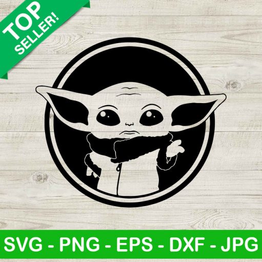 Baby Yoda Grogu SVG