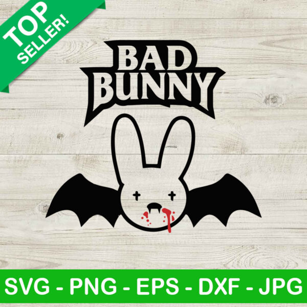 Halloween Bad Bunny SVG