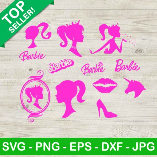 Barbie Bundle SVG, Barbie Dolls SVG, Baby Girl SVG