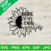 Bring Your Own Sunshine SVG