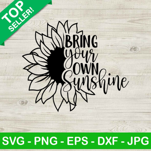 Bring Your Own Sunshine SVG