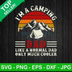 I'm A Camping Dad SVG