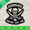 Goonies Never Say Die SVG