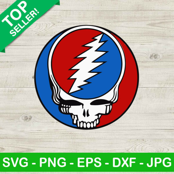 Lightning Bolt Grateful Dead SVG